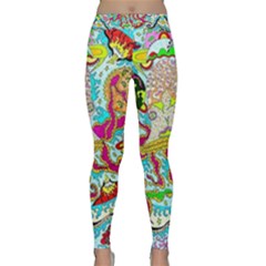 Supersonic Octopus Classic Yoga Leggings by chellerayartisans