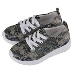 Grunge Camo Print Design Kids  Lightweight Sports Shoes by dflcprintsclothing