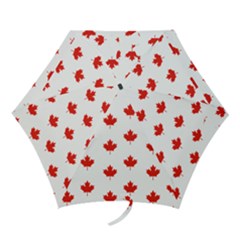 Maple Leaf Canada Emblem Country Mini Folding Umbrellas by Mariart