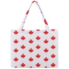 Maple Leaf Canada Emblem Country Mini Tote Bag by Mariart