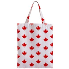 Maple Leaf Canada Emblem Country Zipper Classic Tote Bag