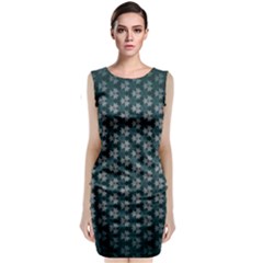 Texture Background Pattern Classic Sleeveless Midi Dress