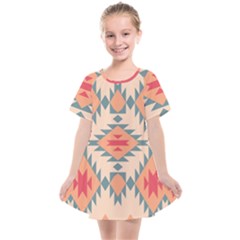 Tribal signs 2       Kids  Smock Dress