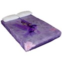 Fairy With Fantasy Bird Fitted Sheet (California King Size) View2