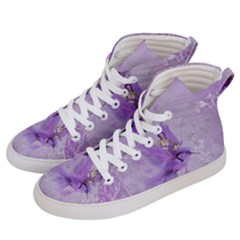 Fairy With Fantasy Bird Men s Hi-top Skate Sneakers by FantasyWorld7