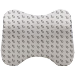 Leaves Plot Background Head Support Cushion