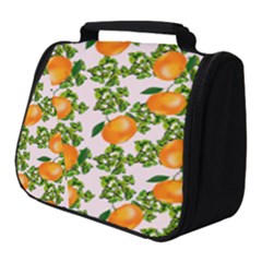 Citrus Tropical Orange Pink Full Print Travel Pouch (small) by snowwhitegirl