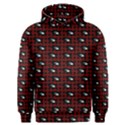 Eyes Red Plaid Men s Overhead Hoodie View1