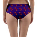 Kawaii Pumpkin Purple Reversible Mid-Waist Bikini Bottoms View4