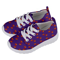 Kawaii Pumpkin Purple Kids  Lightweight Sports Shoes