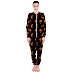 Kawaii Chips Black Onepiece Jumpsuit (ladies) 