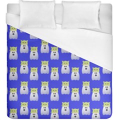 Ghost Pet Blue Duvet Cover (king Size) by snowwhitegirl