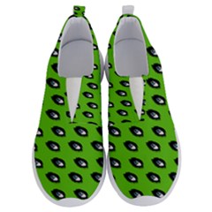 Eyes Green No Lace Lightweight Shoes