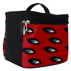 Eyes Red Make Up Travel Bag (small) by snowwhitegirl