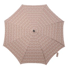 Damask Peach Hook Handle Umbrellas (small) by snowwhitegirl