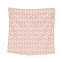 Damask Peach Square Tapestry (Small) View1