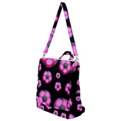 Wallpaper Ball Pattern Pink Crossbody Backpack by Alisyart