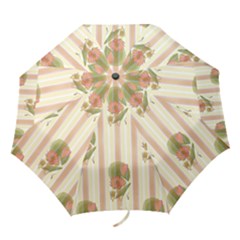 Lotus Flower Waterlily Wallpaper Folding Umbrellas