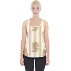 Lotus Flower Waterlily Wallpaper Piece Up Tank Top