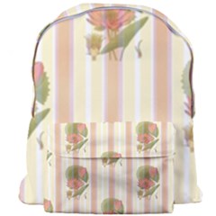 Lotus Flower Waterlily Wallpaper Giant Full Print Backpack by Mariart