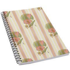 Lotus Flower Waterlily Wallpaper 5 5  X 8 5  Notebook by Mariart