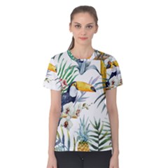 Tropical birds Women s Cotton Tee