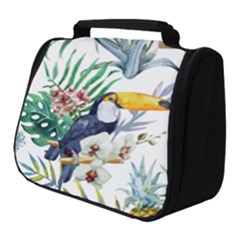 Tropical birds Full Print Travel Pouch (Small)
