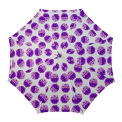 Kawaii Grape Jam Jar Pattern Golf Umbrellas