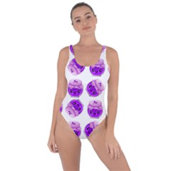 Kawaii Grape Jam Jar Pattern Bring Sexy Back Swimsuit by snowwhitegirl