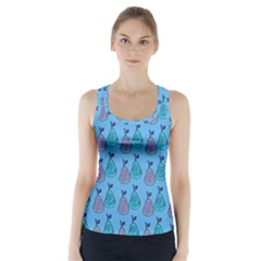 Pears Aqua Racer Back Sports Top