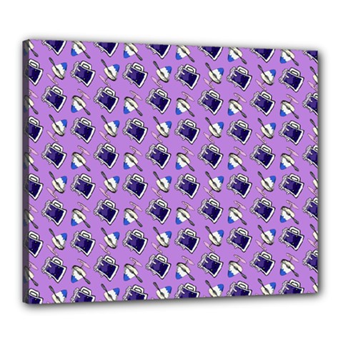 Kawaii Grape Rootbeer Canvas 24  X 20  (stretched) by snowwhitegirl