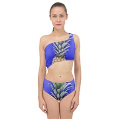 Pineapple Blue Spliced Up Two Piece Swimsuit by snowwhitegirl