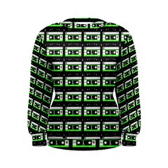 Green Cassette Women s Sweatshirt