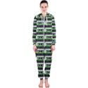 Green Cassette Hooded Jumpsuit (Ladies)  View1