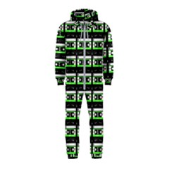 Green Cassette Hooded Jumpsuit (Kids)