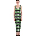 Green Cassette One Piece Catsuit View1