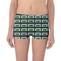 Green Cassette Boyleg Bikini Bottoms