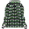 Green Cassette Rounded Multi Pocket Backpack View3