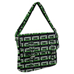 Green Cassette Buckle Messenger Bag