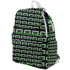 Green Cassette Top Flap Backpack