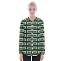 Green Cassette Womens Long Sleeve Shirt View1