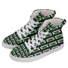 Green Cassette Women s Hi-Top Skate Sneakers