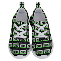 Green Cassette Running Shoes