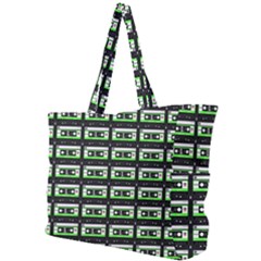 Green Cassette Simple Shoulder Bag by snowwhitegirl