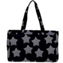 Silver Starr Black Canvas Work Bag View2