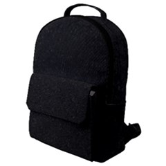 Black Glitter Flap Pocket Backpack (small) by snowwhitegirl