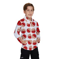 Kawaii Jam Jar Pattern Windbreaker (kids) by snowwhitegirl