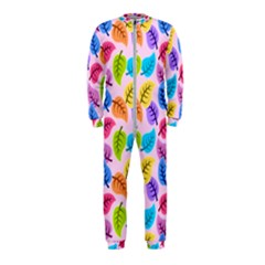 Colorful Leaves Onepiece Jumpsuit (kids)