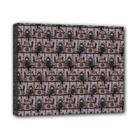 Gothic Church Pattern Canvas 10  x 8  (Stretched)