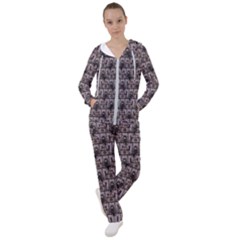 Gothic Church Pattern Women s Tracksuit